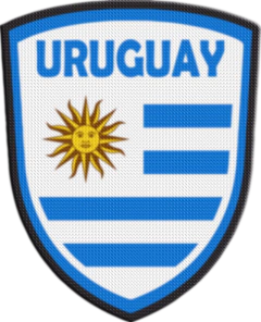 Image of Iron-On Patch 7,5 cm Shield - Countries de América