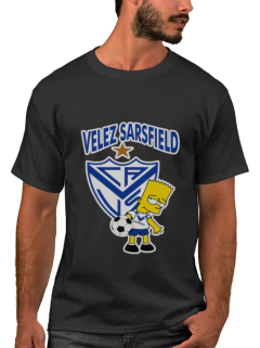 Camiseta Urbana De Algodão Adulto De Velez Sarsfield 22 Modelos na internet