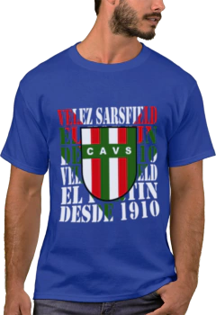 Camiseta Urbana De Algodão Adulto De Velez Sarsfield 22 Modelos - loja online