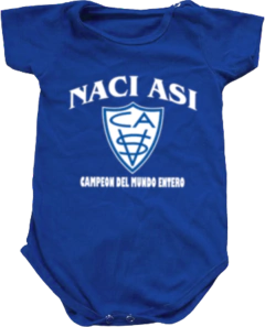 Body De Bebê 100% Algodão Velez Sarsfield 15 Modelos - comprar online