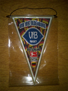 Banderín Triangular Vfb 1897 Oldenburg 2 Modelos en internet