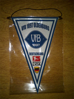 Banderín Triangular Vfb 1897 Oldenburg 2 Modelos - comprar online