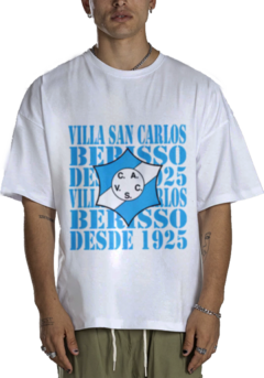 Remera Algodon Urbana De Adulto De Villa San Carlos 9 Modelos - tienda online