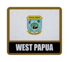 Iron-On Patch 7,5 cm Bandera con Nombre - Countries de Oceanía on internet