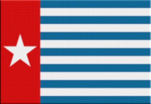 Parche Termoadhesivo 7,5 cm Bandera - Países de Oceanía - comprar online