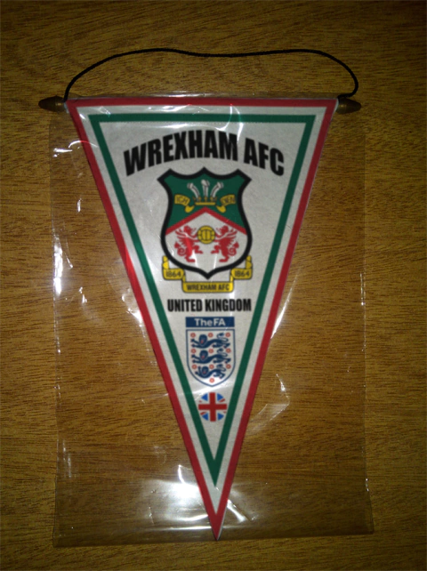 Banderín Triangular Wrexham Afc - comprar online