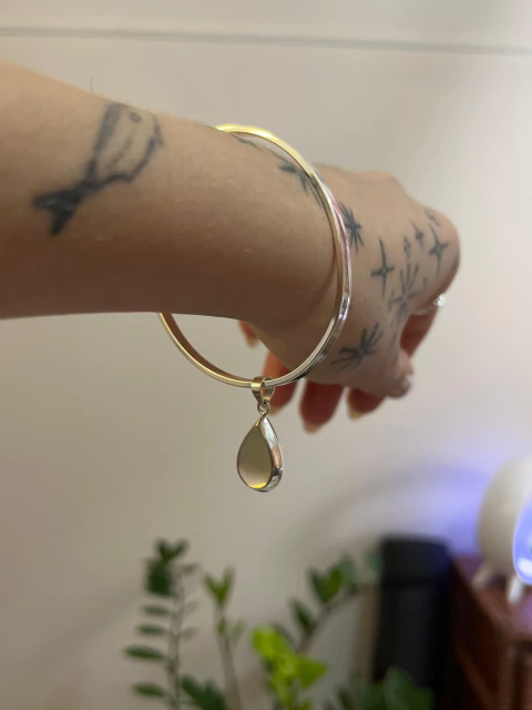 Pingente Gota Dupla Face - comprar online