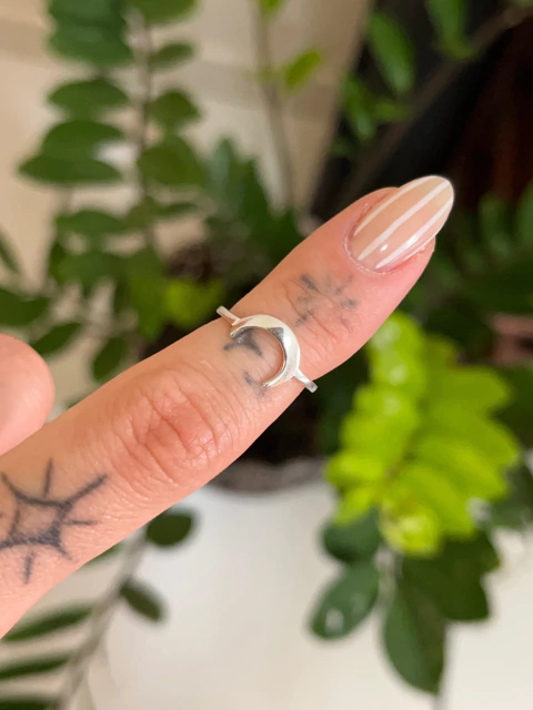 Anel Ajustável Lua - comprar online