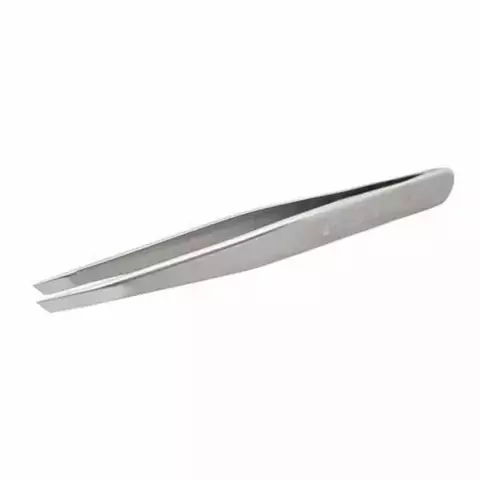 PINÇA DE SOBRANCELHA STALEKS PRO - SERIE EXPERT 10 - CHANFRADA ESTREITA - TE-10-4