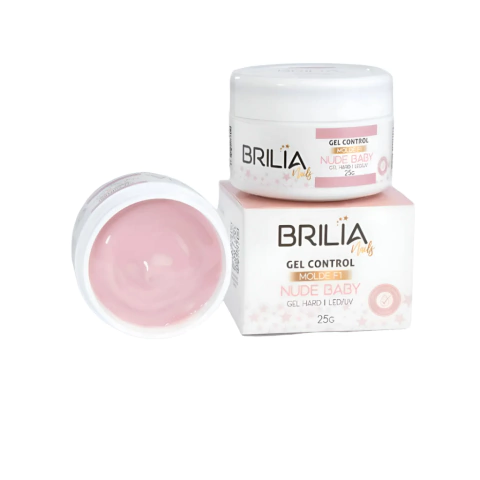 GEL CONTROL MOLDE F1 NUDE BABY 25GR BRILIA