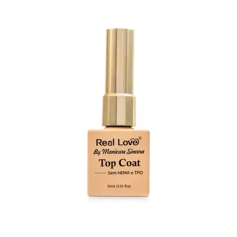 TOP COAT REAL LOVE SEM HEMA E SEM TPO 10ML
