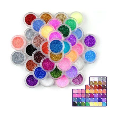 CARTELA C/ 24 GLITER