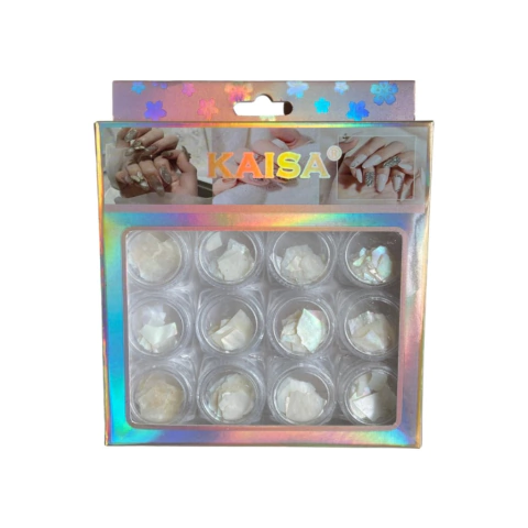 KIT COM 12 MADREPEROLA BRANCA