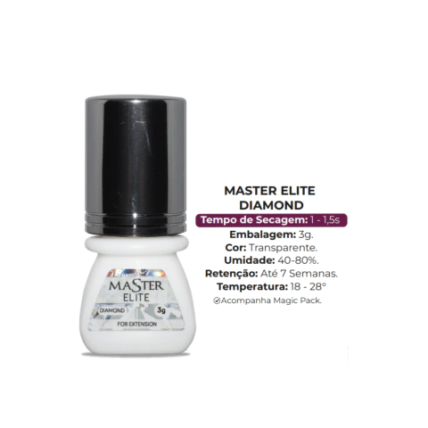 COLA PARA EXTENSAO DE CILIOS MASTER DIAMOND 003ML