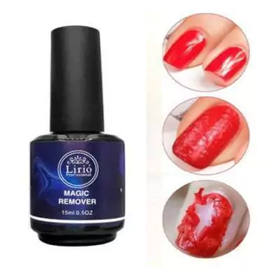REMOVEDOR DE ESMALTE EM GEL LIRIO 15ML