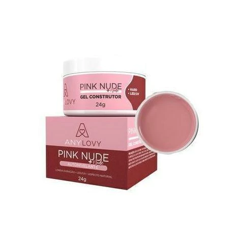 GEL PINK NUDE + NUDE AUTONIVELANTE ANYLOVY 24G