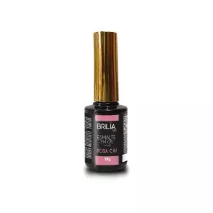 ESMALTE EM GEL ROSA CHÁ 10G BRILIA NAILS 10G