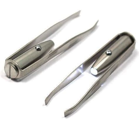 PINÇA SOBRACELHA COM LED