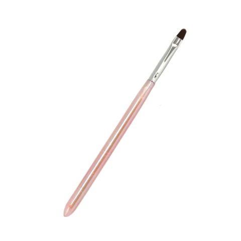 PINCEL LÍNGUA DE GATO N4 HOLOGRÁFICO ROSA