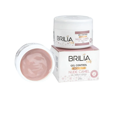 GEL CONTROL MOLDE F1 NUDE CAMEL 25GR BRILIA