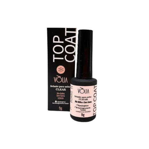 Vidro Top Coat Clear Tradicional Vólia 10ml