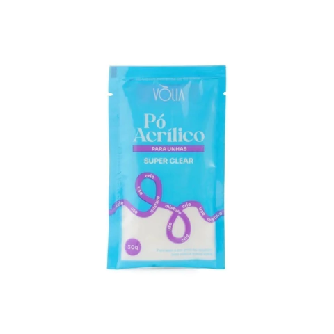 Pó Acrílico Vólia Super Clear 30g