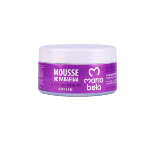 MOUSSE DE PARAFINA OLÉO SEMENTE DE UVA - MARIA BELA 400G