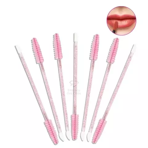 ESCOVA DE CILIOS COM APLICADO DE BATON 50UNI