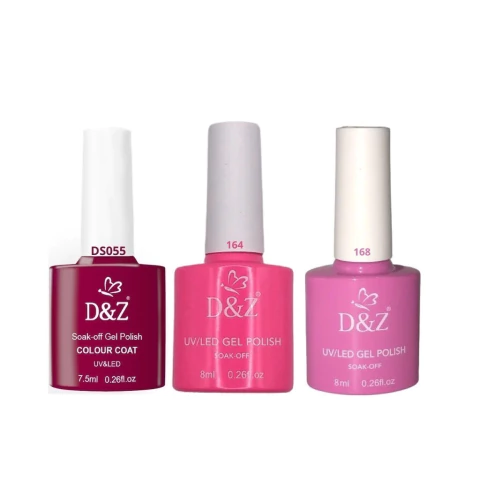 Esmalte em Gel D&Z Rosa 8ml