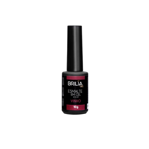 ESMALTE EM GEL VINHO REBU 10G BRILIA NAILS 10G