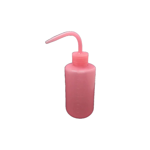 Almotolia Rosa 250ml com Bico Curvo