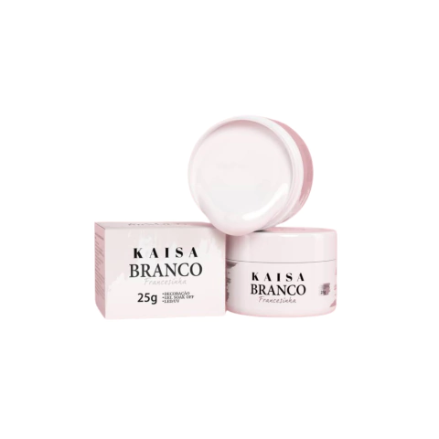GEL KAISA SOAK OFF 25G - BRANCO FRANCESINHA