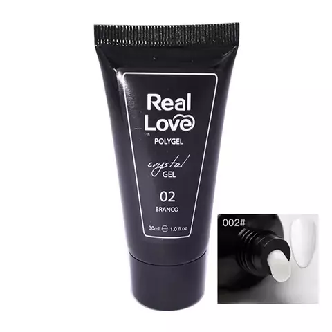 POLYGEL REAL LOVE Nº 2 BRANCO 30ML