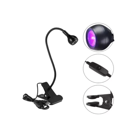 Luminária UV com Prendedor