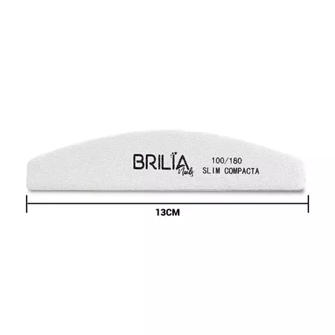 LIXA BOOMERANG SLIM 100/180 BRILIA NAILS
