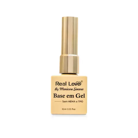 BASE EM GEL REAL LOVE SEM HEMA E SEM TPO