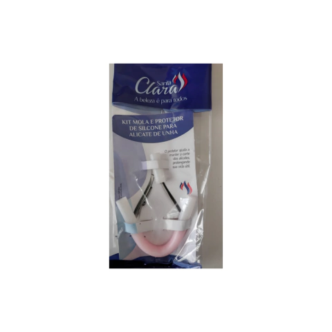 MOLA E PROTETOR DE SILICONE PARA ALICATE DE UNHA SANTA CLARA