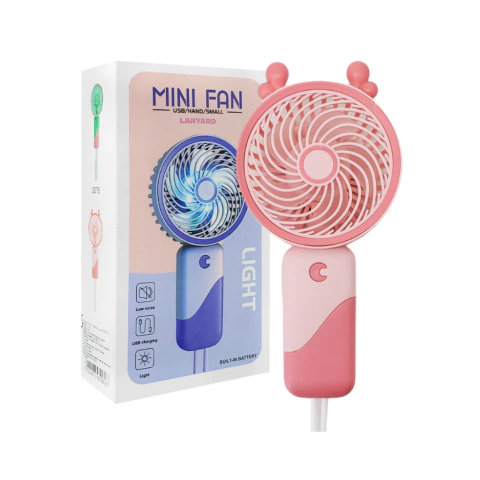 MINI VENTILADOR USB PARA EXTENSÃO DE CÍLIOS 3 VELOCIDADES