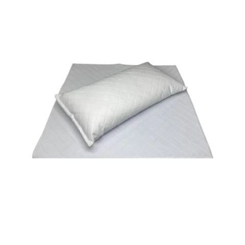 KIT ALMOFADA + TAPETE BRANCO