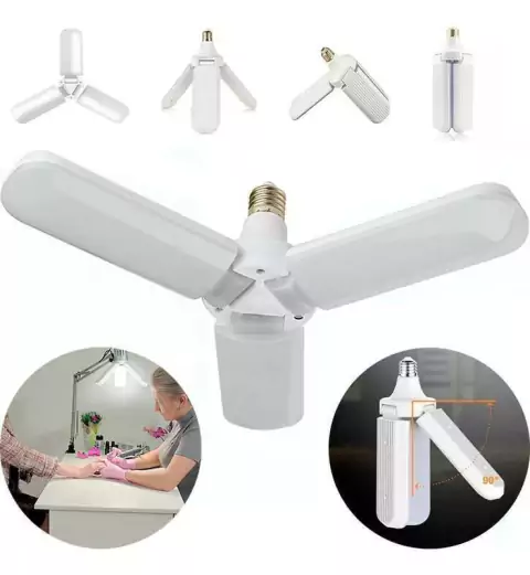 LAMPADA PETALA COM 3 FOLHAS