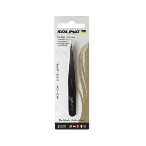 PINÇA SOLING BLISTER REF 363 - BLACK 20 BASE ST