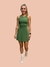 Vestido Básico Verde Oliva + Short na internet