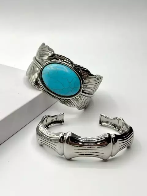 Pulseira Metal Pedra
