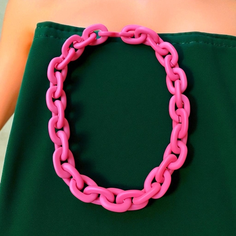 Colar Elos Resina Lilla P - comprar online