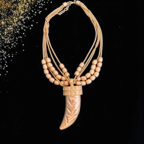 Colar Corrente Com Dente - comprar online