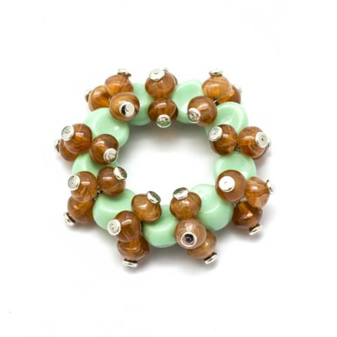 Pulseira resina de contra pino