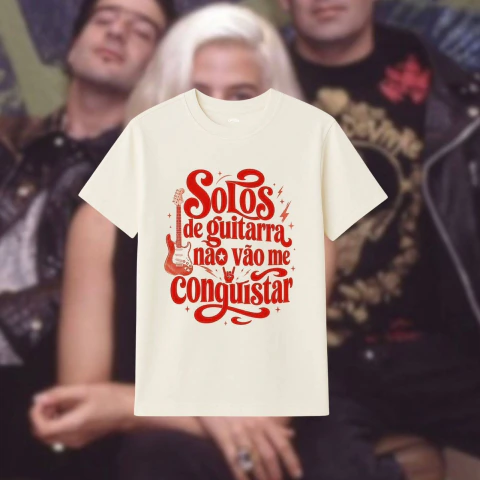 Camiseta Kid Abelha - Solos de Guitarra