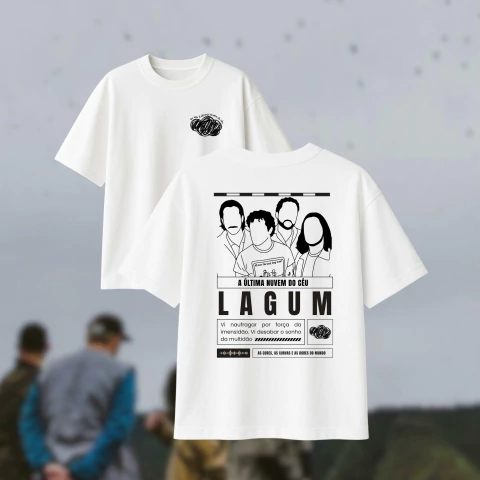 Camiseta Lagum - A Última Nuvem Do Céu - comprar online