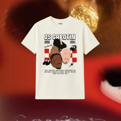 Camiseta Os Garotin Álbum - comprar online