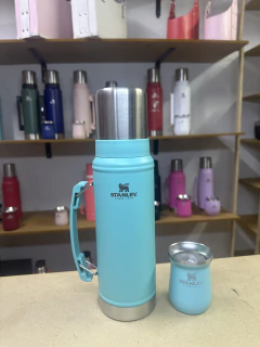 Termo Classic 1lt y mate stanley